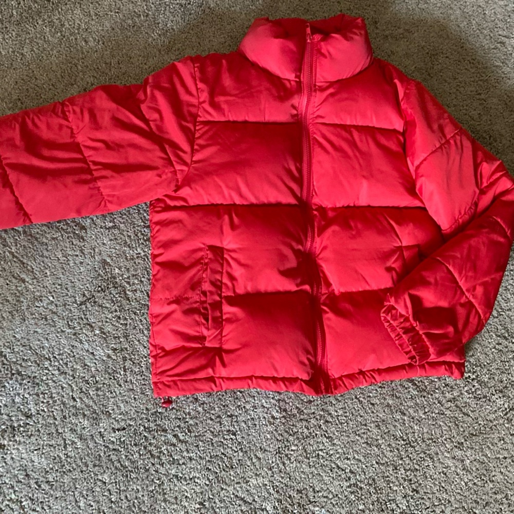 Red Puffer Jacket